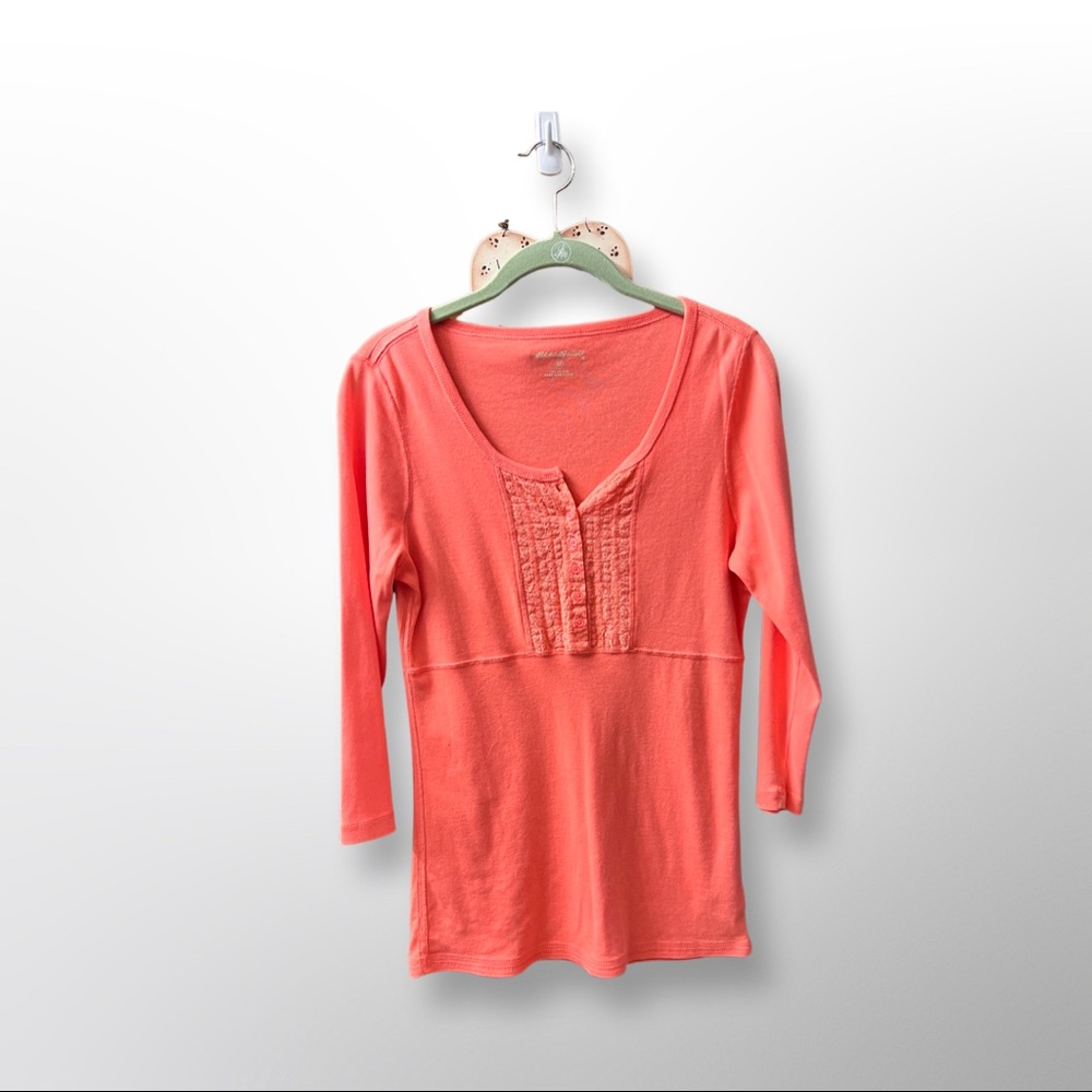 Eddie Bauer 3/4 Sleeve Top